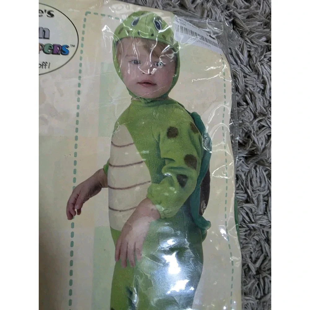 Rubie's Ez-On Romper Turtle Costume Infant Baby Size 6-12M New